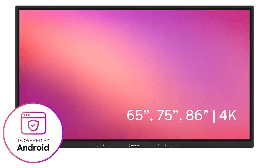 Promethean ActivPanel LE 4K interactive display powered by Android with Google EDLA for New Zealand schools.